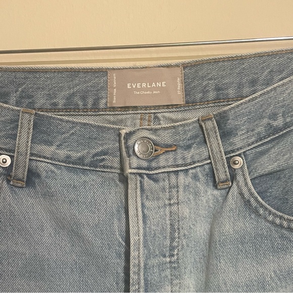 Original Cheeky Jean, Size 27 - Straight Leg - 100% Organic Cotton, Everlane - Picture 3 of 11